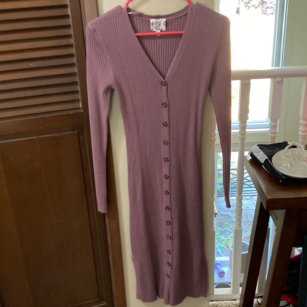 PURPLE DRESS